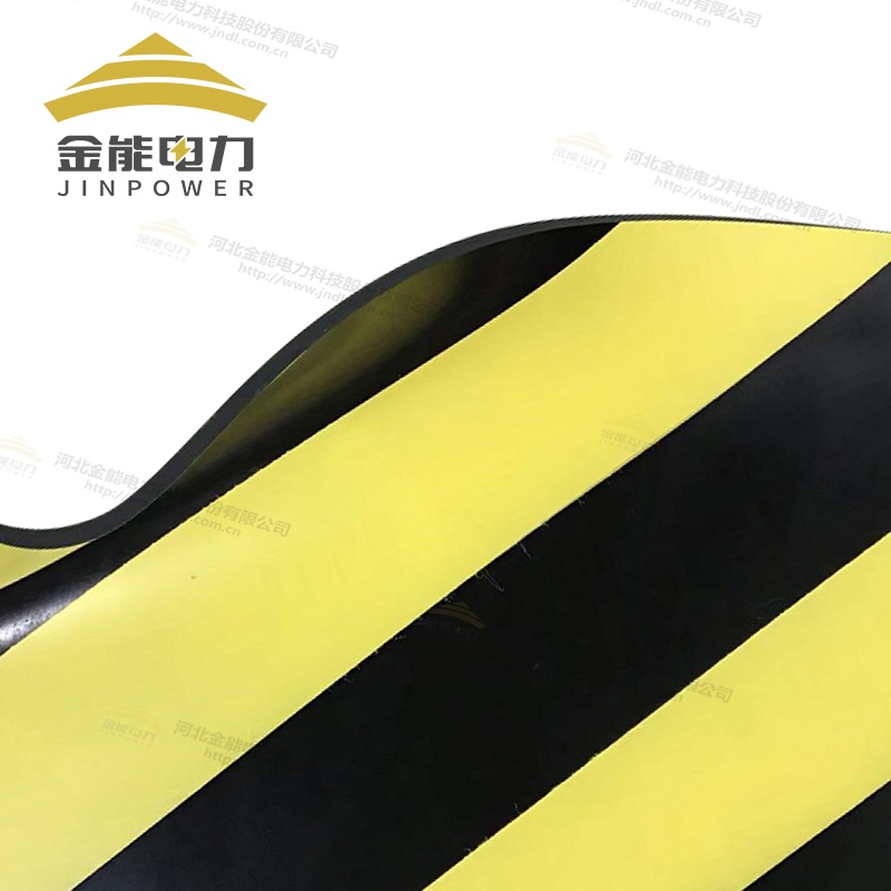 斑馬線絕緣橡膠墊原生橡膠